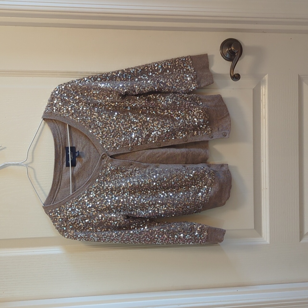 American Eagle Sparkle Cardigan